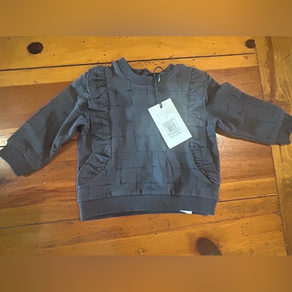 2-6M miles the label sweatshirts NWT - Picture 5 of 8